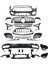 Mercedes W206 C63 Amg Body Kit Tampon Seti 2020+ 2