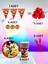 8 Kişilik Mickey Mouse Temalı M Paket - Doğum Günü Parti ve Eğlenceli Etkinlikler 1