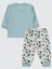 Erkek Bebek Pijama Takımı 6-18 Ay Mavi 2