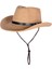 Paketlenebilir Hasır Güneş Şı Derby Panama Fedora Ş Yaz Açı (Yurt Dışından) 2