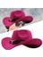 Cowgirl Şapkası Nefes Alabilir Sıradan Kovboy Şapkası Kadınlar Için Erkekler Kısa Geziler Pembe (Yurt Dışından) 5