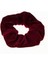 5'li Kadife Scrunchies Aksesuar Bordo (Yurt Dışından) 5