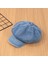 Denim Newsboy Caps Vintage Yumuşak 8 Panel Kadınlar Için Kızlar Düz Kapakları Açık Mavi (Yurt Dışından) 2