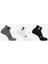 LC20867 Everyday Ankle 3 Pack Çorap - Siyah Gri Beyaz 1