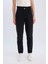 Paperbag Beli Lastikli Kısa Paça Bilek Boy Jean Pantolon D4309ax25sp 1