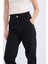 Paperbag Beli Lastikli Kısa Paça Bilek Boy Jean Pantolon D4309ax25sp 5