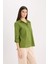 Regular Fit Basic Düz Cepli Uzun Kollu Gömlek W7734AZ25SP 4