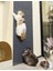 Açık Gri Yapışkanlı Koltuk Kenarı Koruyucu Kedi Tırmalama Halısı 5