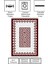 Kaymaz Taban, Makinada Yıkanabilir, Dijital Baskılı, Modern Halı 4
