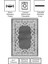 Kaymaz Taban, Makinada Yıkanabilir, Dijital Baskılı, Modern Halı 4