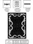 Kaymaz Taban, Makinada Yıkanabilir, Dijital Baskılı, Modern Halı 4