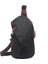 Retro Göğüs Çantası Omuz Çantası Erkekler Kanvas Çanta Açık Omuz Çapraz Çanta Su Geçirmez Sırt Çantası Siyah (Yurt Dışından) 1