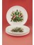 Birdhouse Yeşil Kenarlı 4 Parça Pasta Tabağı 1