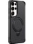 Samsung Galaxy S24 Ultra Kılıf Karbon Fiber Magsafeli 360 Dönerli Standlı Alp Kapak 1