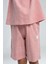 Kız Çocuk Pembe Bermuda Takım 4