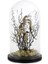 Coral Siyah Altın Cam Fanus Dekor 22 x 37 cm 1