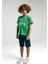 Erkek Çocuk Yeşil Bermuda Takım 3