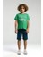 Erkek Çocuk Yeşil Bermuda Takım 4