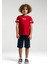 Erkek Çocuk Kırmızı Bermuda Takım 1