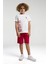 Erkek Çocuk Beyaz Bermuda Takım 3