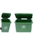 2x 1/12 Ölçekli Mini Çöp Sahnesi Itme Araçları Çöp (Yurt Dışından) 4