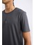 DeFactoFit Slim Fit Dar Kesim Bisiklet Yaka Baskılı Sporcu Kısa Kollu Tişört X6142AZ25SP 5