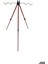 Tripod Alüminyum Teleskobik 3 Ayaklı Kamış Sehpası(Kırmızı) 2