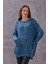 Kadın Oversize Yırtıklı Triko 2