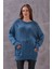 Kadın Oversize Yırtıklı Triko 3