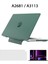 Macbook Air 13.6" M2-M3 Çip 2022/2024 A2681 A3113 Uyumlu Standlı Kılıf Klavye Kılıfı Ekran Koruyucu 1