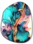 Dance Of Watercolors Amorphous Collection Dekor Cam Tablo 1