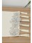 Simli Çiçek Motifli ve Püsküllü Runner 120X40 CM,R-85O 3