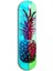 Ananas Lime Blue | Glass Wall Art 1