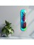 Ananas Lime Blue | Glass Wall Art 2