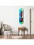 Ananas Lime Blue | Glass Wall Art 4