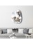 Marble With Golden Dust Amorphous Collection Glass Wall Art 4