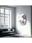 Marble With Golden Dust Amorphous Collection Glass Wall Art 5