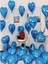 Kalp Folyo Balon Mavi 3