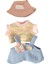 3x Mini 6 Inç Giysileri Pantolonları Kıyafetleri 5-7 8-10 T-Shirt (Yurt Dışından) 1