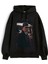 mustafa Kemal Atatürk Baskılı Kapşonlu Siyah 3 Ip Sweatshirt Hoodie 1