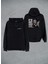 Mustafa Kemal Atatürk Özel Tasarım Baskılı Kapşonlu Çift Taraflı Sweatshirt Hoodie 1