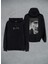 Mustafa Kemal Atatürk Özel Tasarım Baskılı Kapşonlu Çift Taraflı Sweatshirt Hoodie 1