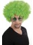 Yeşil Renk Kıvırcık Afro Bonus Peruk (4886) 1