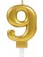 9 Rakam Mum Gold Renk (4886) 1