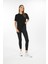 Kadın/ Modal Oversize Basic/ Yuvarlak Yaka /kısa Kol T-Shirt /raw Edge (Pis Kenar) Etek Kol Ağzı 1