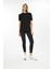 Kadın/ Modal Oversize Basic/ Yuvarlak Yaka /kısa Kol T-Shirt /raw Edge (Pis Kenar) Etek Kol Ağzı 2