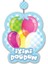 Iyiki Doğdun Yazılı Asmalı Ip Süs Mavi Renk 3 Lü Set 12 x 45 cm (4886) 2
