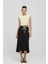 Kadın Kolsuz Beli Lastikli Crop Sarı Bluz 2591323 2