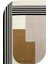 Design 05 Krem Gold Salon Halısı Geometrik Desen Sık Dokuma Modern Oturma Odası Halısı 1