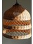 Doğal Rattan Avize: Landı 37 x 40 cm Bambu Aydınlatma 3